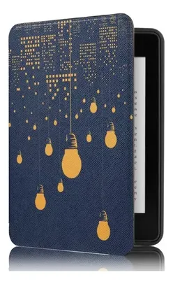 Capa Kindle Paperwhite Wb ® Ultra Leve Auto Liga/des Cor Luzes