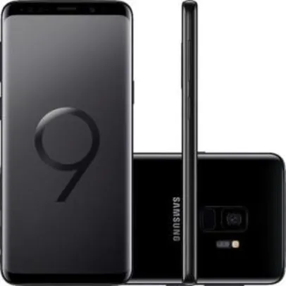 [APP]Smartphone Samsung Galaxy S9 Desbloqueado Tim 128GB Dual Chip Android 8.0 Tela 5,8” Octa-Core 2.8GHz 4G Câmera 12MP - Preto
