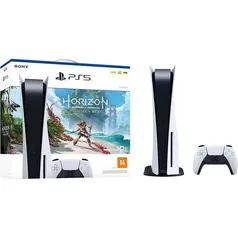 (AME 4112) Console Playstation 5 + Game Horizon Forbidden West - PS5