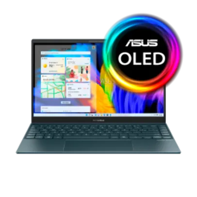 Notebook ASUS ZenBook i5-1035g1 8GB 256SSD Tela 13' FHD OLED 