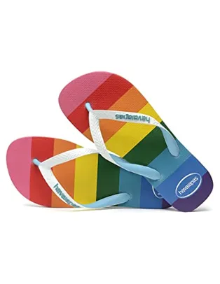 Chinelo Top Pride Allover, Havaianas, Adulto Unissex, Azul, 43/44