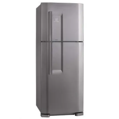 Refrigerador Electrolux DC51X Cycle Defrost Duplex com Freezer Gigante 475 L - Prata - R$1899