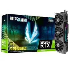 [KABUM PRIME] Placa de Vídeo Zotac GEFORCE RTX 3080 Ti LHR, 19Gbps, 12GB GDDR6X | R$9449