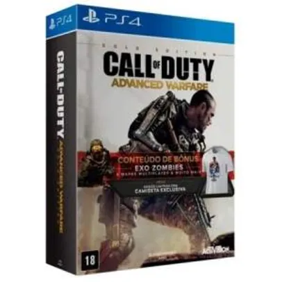 [ShopB] Call of Duty: Advanced Warfare (Gold Edition) - PS4 por R$100