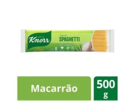 Saindo por R$ 2: [MagaluPay R$ 0,49] Macarrão Espaguete Knorr | R$2,49 | Pelando