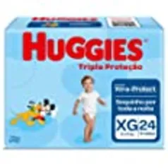 [PRIME] Fralda Huggies Tripla Proteção Xg - 24 Fraldas