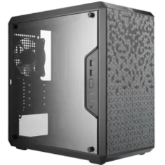 Gabinete Gamer Cooler Master Masterbox Q300L, Mini Tower, Black, Sem Fonte, Com 1 Fan, MCB-Q300L-KANN-S00