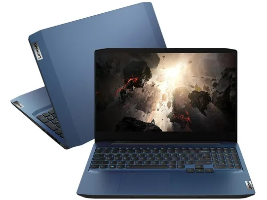 [C.OURO + APP] Notebook Gamer Lenovo ideapad Gaming 3i 82CG0005BR - Intel Core i7 8GB 512GB SSD 15,6” Full HD | R$5594