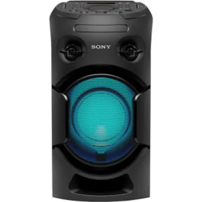 Mini System Sony MHC-V21D com Bluetooth, NFC e Modo Futebol Bivolt, Preto | R$802