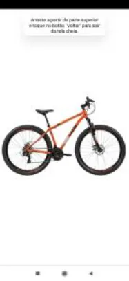 [CC Shoptime] Bicicleta MTB Caloi Two Niner Alloy Aro 29 - R$659