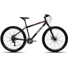 Bicicleta South Hunter GT Aço Câmbio Shimano 21 Marchas Freio a Disco e Suspensão Aro 29 - R$999