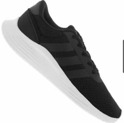 Tênis Adidas Lite Racer 20 feminino - preto e branco | R$ 105