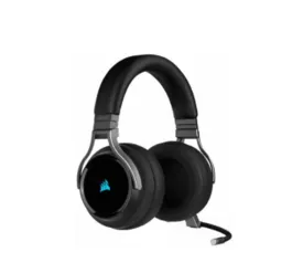 Headset Sem Fio Gamer Corsair Virtuoso Premium Carbono, RGB, Som Surround 7.1, Drivers 50mm, Múltiplas Plataformas - CA-9011185-NA