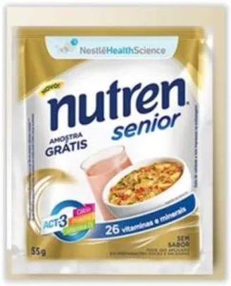 [Nestle] Amostra de Nutlen Senior Grátis