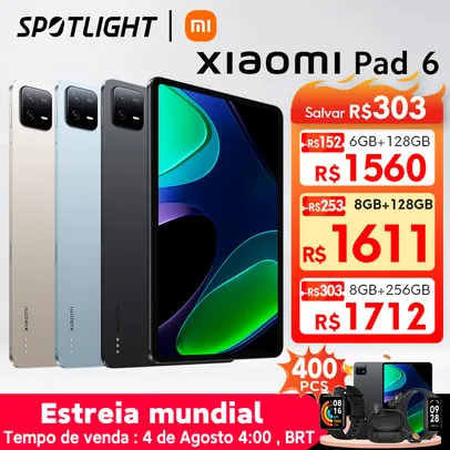 Xiaomi Pad 6 Global Version 8GB 256GB