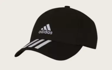 Boné Aba Curva adidas Basebal 3 Stripes Cotton Twil - Strapback - Adulto