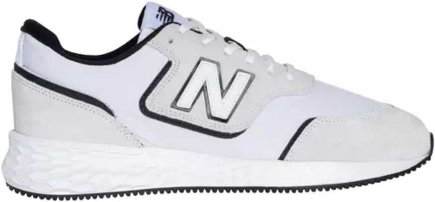 Tênis New Balance X70, Masculino, Branco/Preto, 43