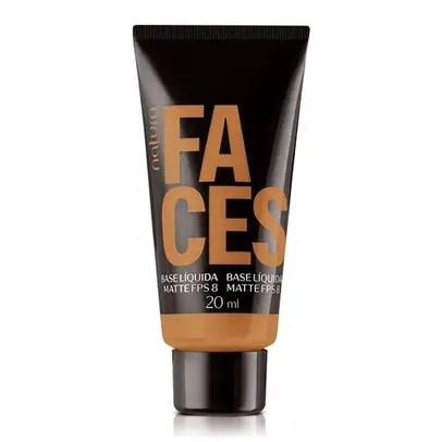 [1ªCompra / Compre 3] Base Líquida Checkmatte Faces - 20 ml