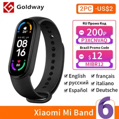 [Primeira compra] Smartband Xiaomi MI Band 6 - Versão China | R$178