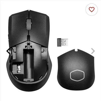 Mouse Cooler Master MM311, Wireless, 10000 DPI, 6 Botoes, Preto, MM-311-KKOW1