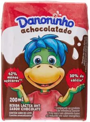 [PRIME] Danoninho Achocolatado 200ml - Leve 10 Pague 8 | R$1,39