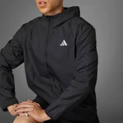 Jaqueta Masculina Adidas com Capuz Run It 