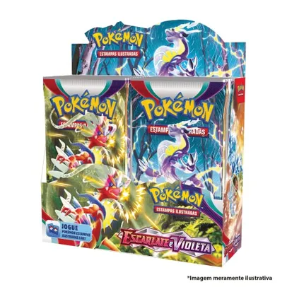 Box Display Pokémon Escarlate E Violeta 1