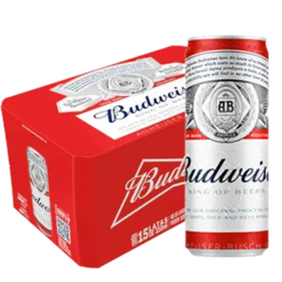 Cerveja Budweiser American Lager 12 Unidades (2,91 cada)