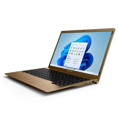 Foto do produto Notebook Positivo Motion C4120F-S Intel Celeron N4020 Windows 11 Home 4GB Ram 120GB Ssd 14" Led Hd - Dourado