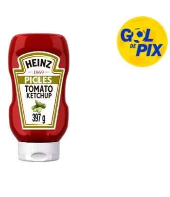 [Gol do Pix 3] Ketchup Heinz Picles 397g