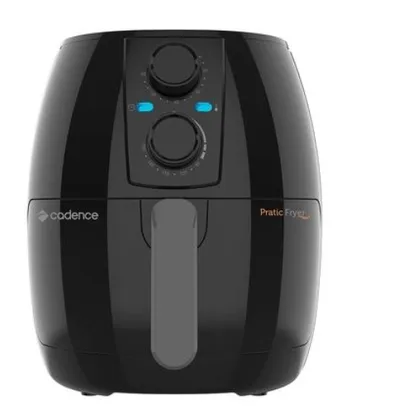 Fritadeira Sem Óleo Air Fryer Cadence Pratic Fryer FRT515, 3L, 110V, Preto - 1 7898700210023