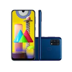 Smartphone Samsung Galaxy M31 128GB Azul | R$1.699