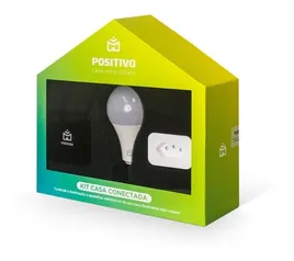 Kit Casa Conectada Inteligente Compatível Com Alexa Positivo