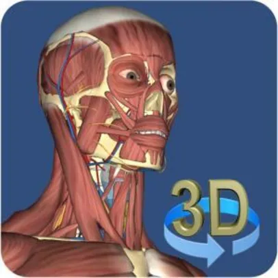 [iOS App] 3D Anatomy (Learning 3D Muscles and Bones) - (Apple App Store)
