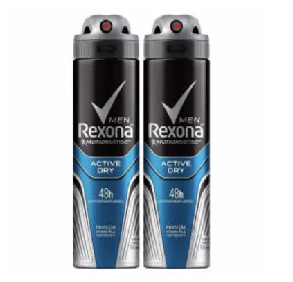 [APP] [R$ 5,99 cada] Kit 4 unidades  Desodorante Rexona Men