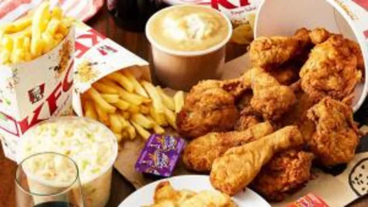 [Usuários Selecionados] R$15 OFF em Compras no KFC