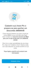 Cadastre sua chave pix e ganhe R$20 OFF