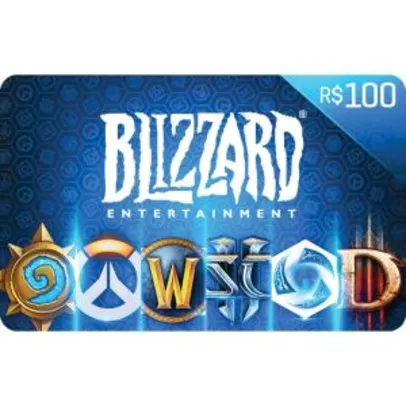 Gift Card Digital Blizzard R$ 200 - R$ 170