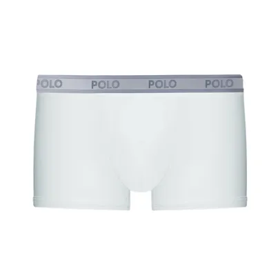 Kit com 2 Cuecas Boxer Sport Branca - Polo Match