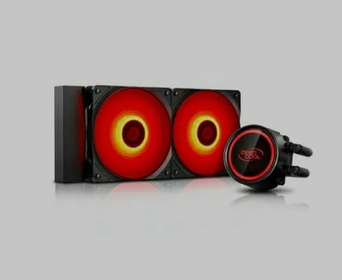 Water Cooler Deepcool Gammaxx L240T Red 240mm | R$ 324