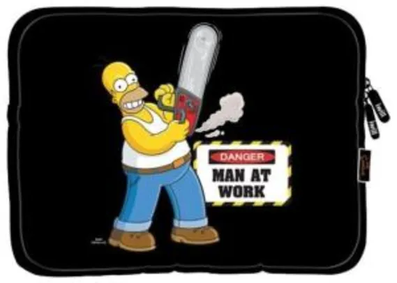 Capa Protetora Em Neoprene iwill Simpsons Home Para Tablets Até 7.9" - R$ 9,90