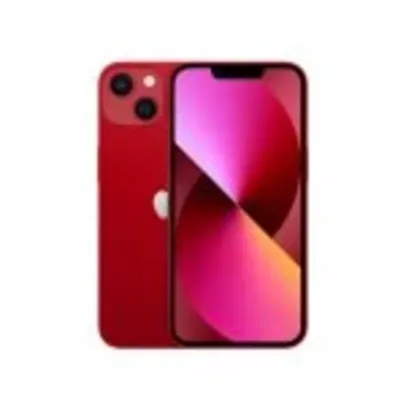 Smartphone Apple iPhone 13 256GB 5G Tela 6.1'' Vermelho