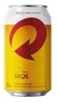 Pack Cerveja Skol Lata 350ml Com 12 Unidades