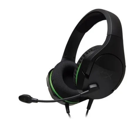 Headset Gamer HyperX CloudX Stinger Core, Drivers 40mm, Xbox One e Xbox Série X e S, P3, Preto e Ver