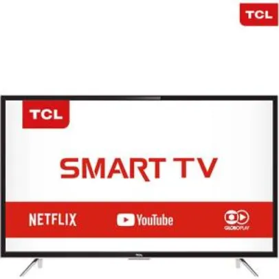 [Cartão Americanas] Smart TV LED 43'' Semp Toshiba TCL 43S4900 Full HD por R$ 1283