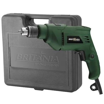 [VIP]Furadeira de Impacto Britânia Power Perform BFU01M 650W Mandril 3/8” 48000 IPM com Maleta