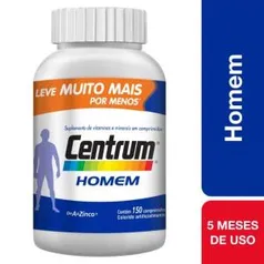 Centrum Homem ou Mulher c/150 - (val. 31/01/21) | R$100