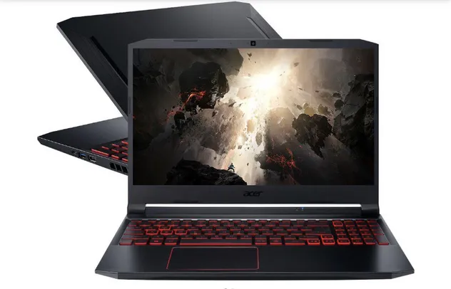 Acer Aspire Nitro 5 AN515-44-R8HN | Ryzen 7 4800H RAM 8 GB SSD 512 GB GTX 1650 Ti | R$ 5224