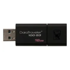 Pen Drive Kingston DataTraveler USB 3.0 16GB - DT100G3/16GB - R$19