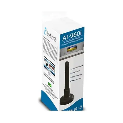 antena interna digital portátil ai-960i 5 metros